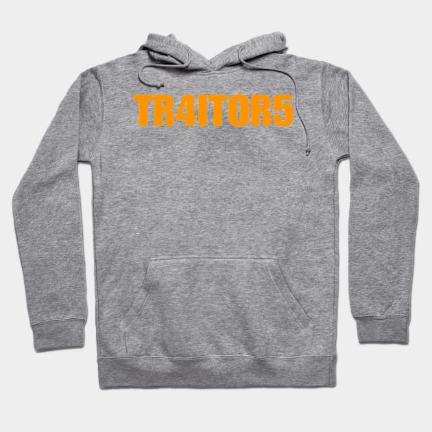 TR4ITOR5 - Front Hoodie by SubversiveWare